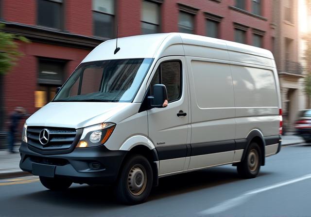 COMPASS VAN & STORAGE CORP. delivery vehicle in New York City