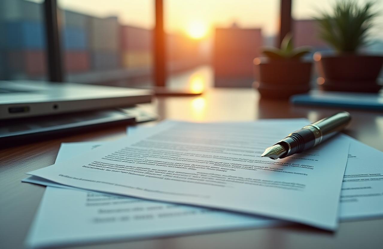 Logistics contract and documents